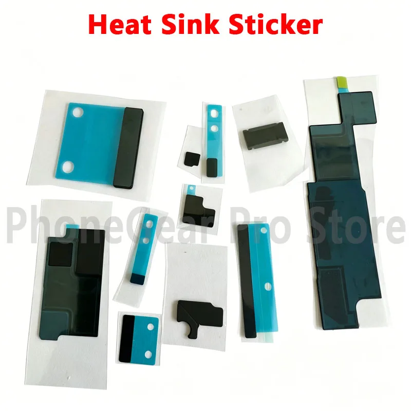 1Set Logic Board FPC Connector Cushion Heat Dissipation Sticker Set for iPhone 15 15 Plus 15 Pro 15 Pro Max Motherboard Repair