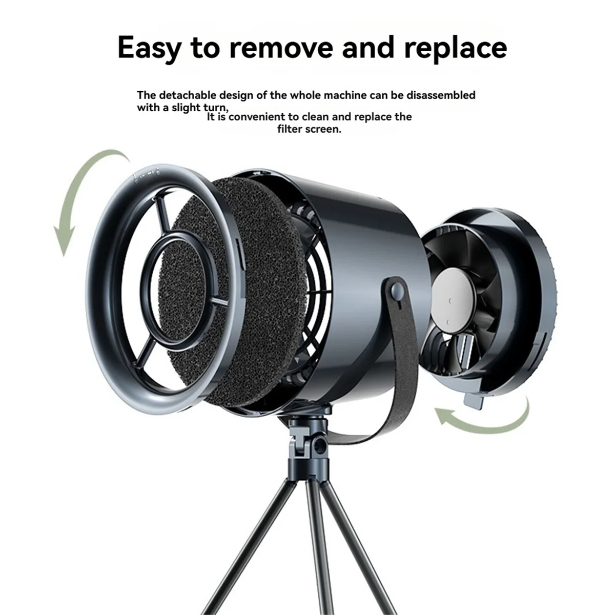 

ABFA USB Desktop Range Hoods Portable Exhaust Fan Small Kitchen Hood Extractor Barbecue Large Suction Cooker Hood Black Gray