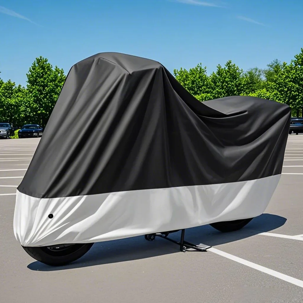 

Waterproof Motorcycle Cover XXL Size Dustproof Motorbike Cover UV Protective Outdoor Moto Cover for Four Season