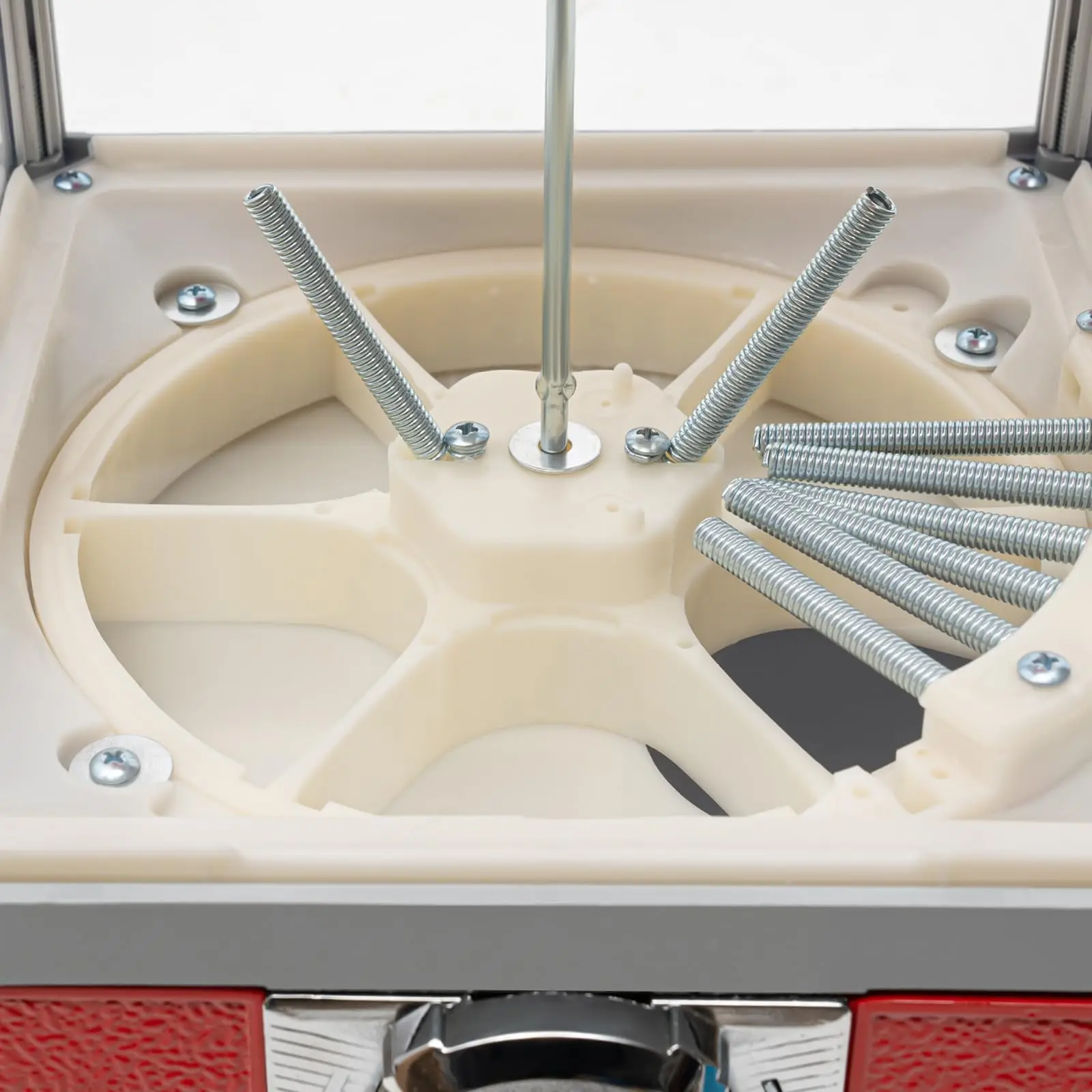 Commercial Vending Machine with 25 Cent Coin Mechanism - Vintage Style Capsule Candy/Gumball Dispenser for Retail Stores, Amusem