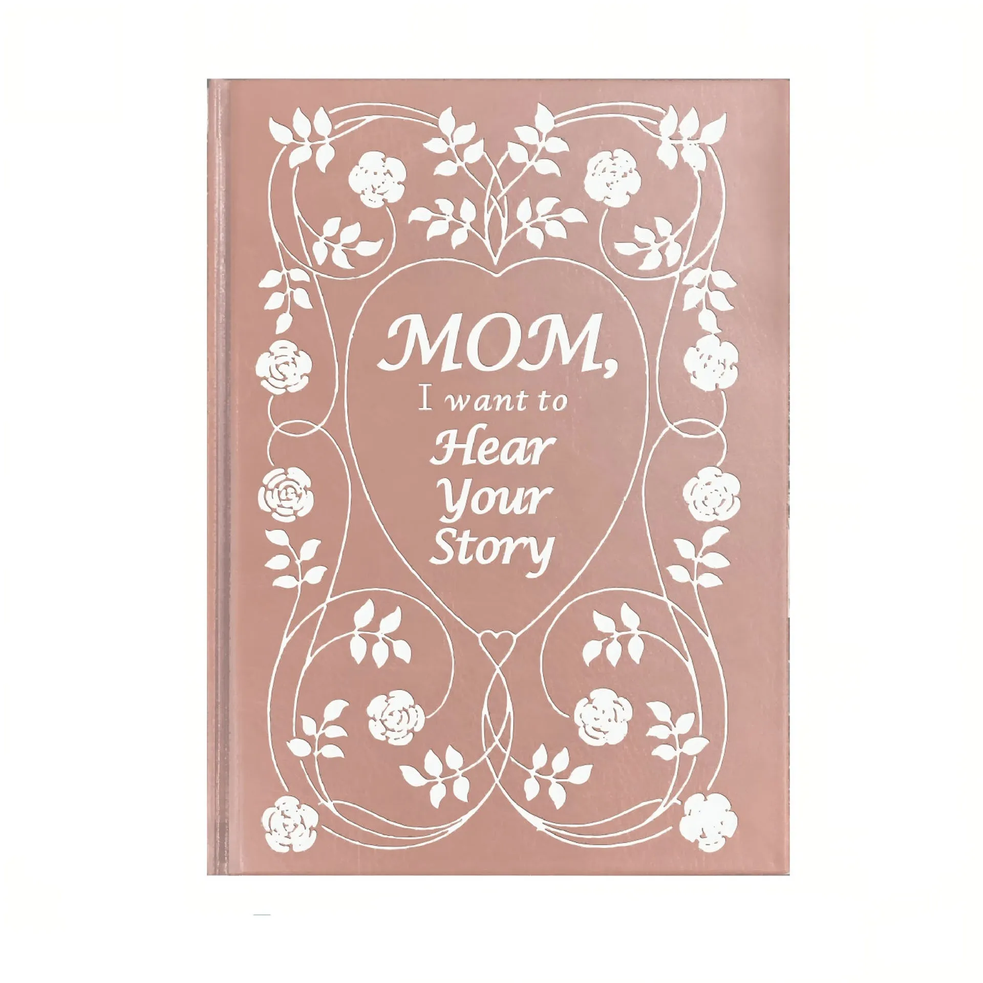 Mom, I Want To Hear Your Story Dad Mom Leather Memory Books A Father's Mom's Guided Journal To Share His Life Memory Books