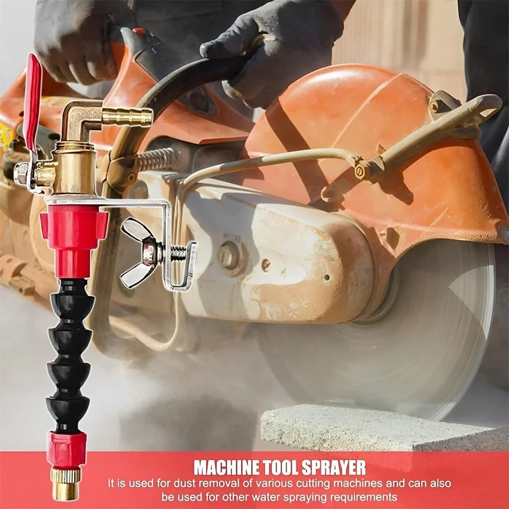 Dust Remover Water Sprayer System Nozzle Coolant Misting Dust-proof For Marble Brick Tile Cutting Machine angle Grinder Cutter