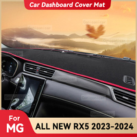 For MG ALL NEW RX5 2023 2024 Car Dashboard Cover Mat Sun Shade Pad Avoid Light Mat Instrument Carpet Protection Accessories