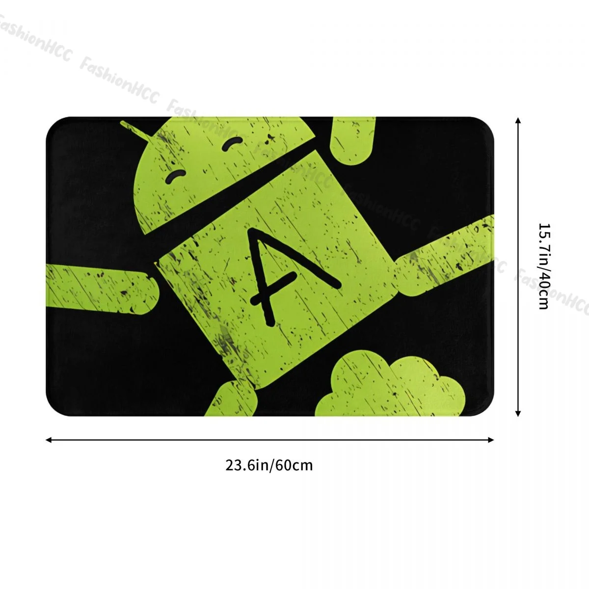 Kitchen Non-Slip Carpet Alex The Android Bedroom Mat Welcome Doormat Home Decor Rug