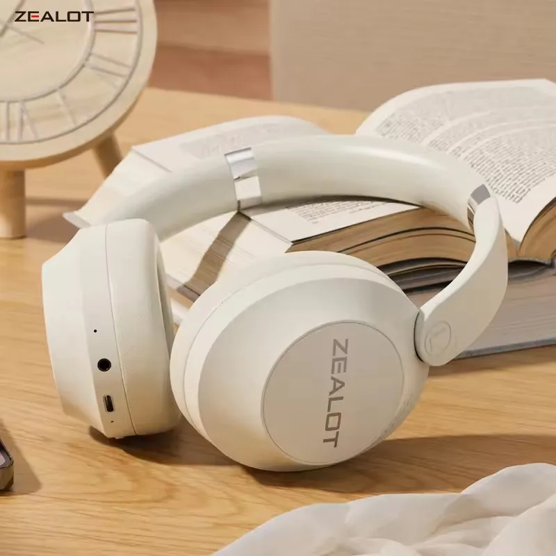 

B38 Wireless Headphones Bluetooth 5.2 Original Audio Over Ear Headset 43dB Hybrid Headset Earphone For Phone PC Sports Earbuds
