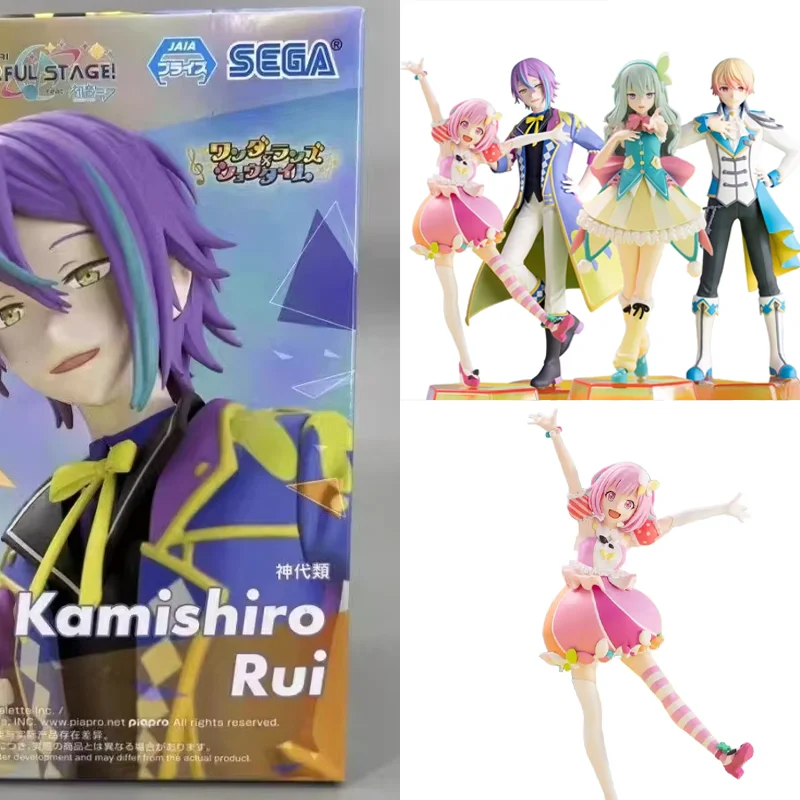 

Подлинная Sega Hatsune Miku: красочная сцена! DDC Otori Emu Kusanagi Nene Kamishiro Rui Tenma Tsukasa оригинальная аниме-фигурка модель