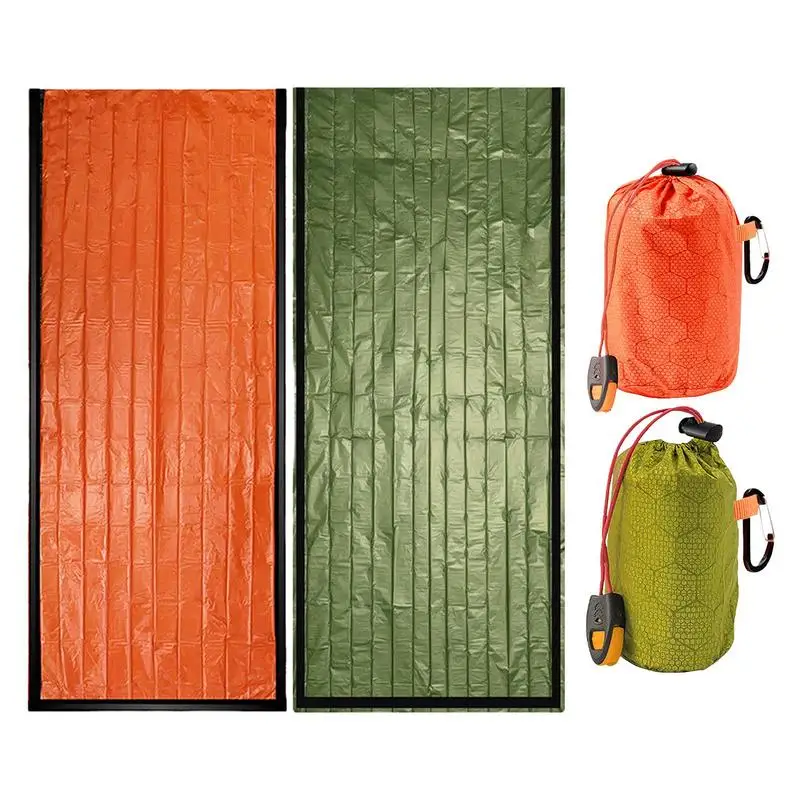 

Sleeping Bag For Survival Waterproof Camping Sack Lightweight Thermal Blanket Survival Gear For Camping Hiking Outdoor Adventure