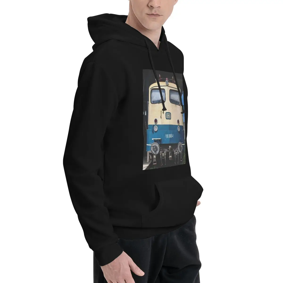 Vintage Rusty Train Front Industrial Style Urban Hoodies Men Women Casual Pullover Sweatshirts Hip Hop  Clothing Autumn Winter