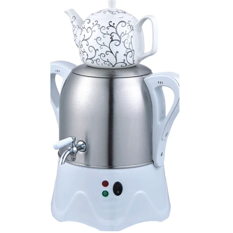 Electric Samovar Turkish Tea Maker 8L Electric Kettle Russian Samovar for Hotel