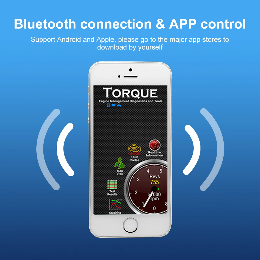 ELM327 V 2.1 OBD2 Scanner BT/Wifi ELM 327 OBD Strumento diagnostico per auto per lettore di codici Android /IOS PK Vgate Icar2