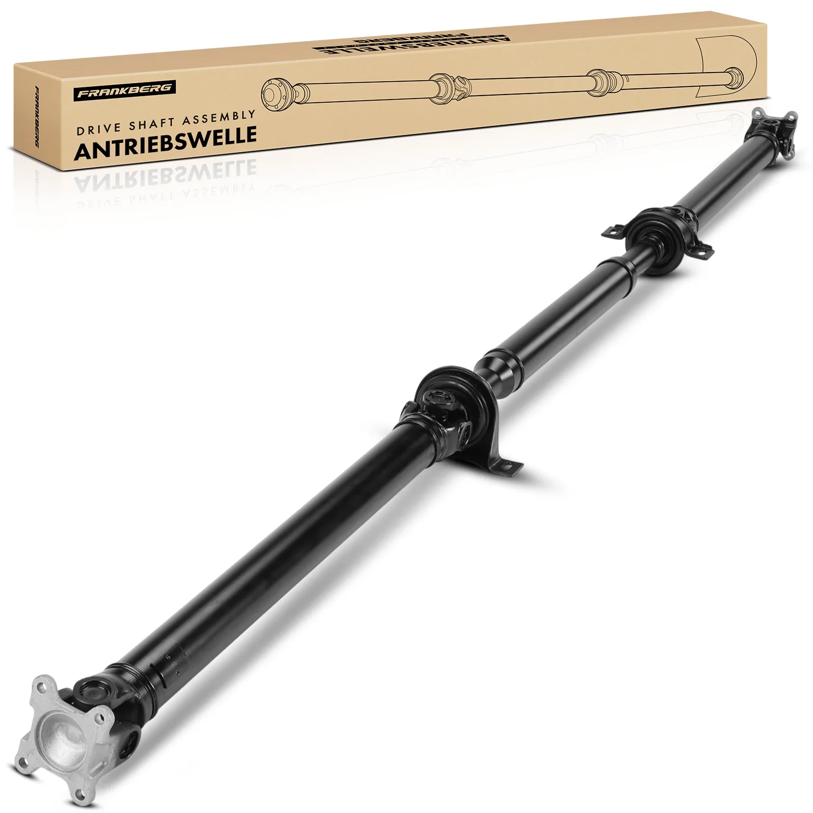 Frankberg 1x Cardanas propelleras achteras voor Mercedes-Benz Viano W639 Vito Bus Vito/Mixto Box 2003-2014 6394103206