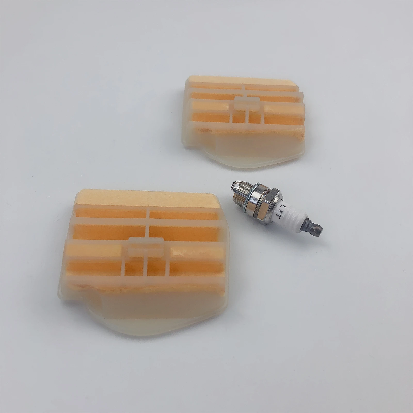 3 sztuk/zestaw filtr powietrza świeca zapłonowa dla Husqvarnas 445 450 Rancher 450 E II 445E II Chainsaw wymienić 544080802 544080803 503443201