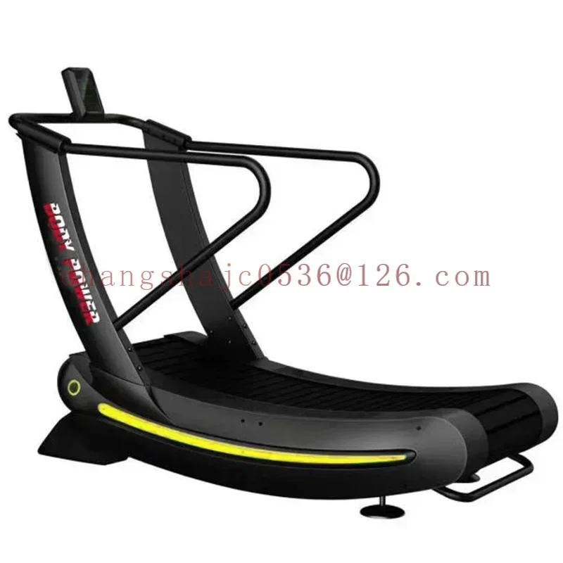 

Bestseller Hot SalesYG-T009-2 Best Commercial Hot Seller Gym Equipment Fitness Of Nylon Belt Curve Treadmill