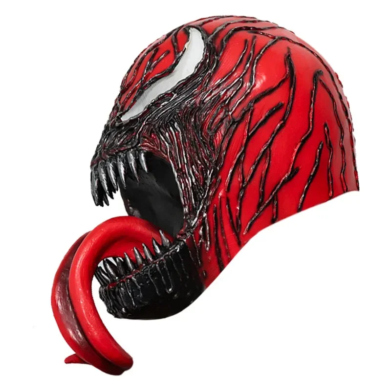 AA 2025 New Snailify Venom 2 : Let There Be Adult Carnage Helmet Men Scary Halloween Latex Mask QEQ89