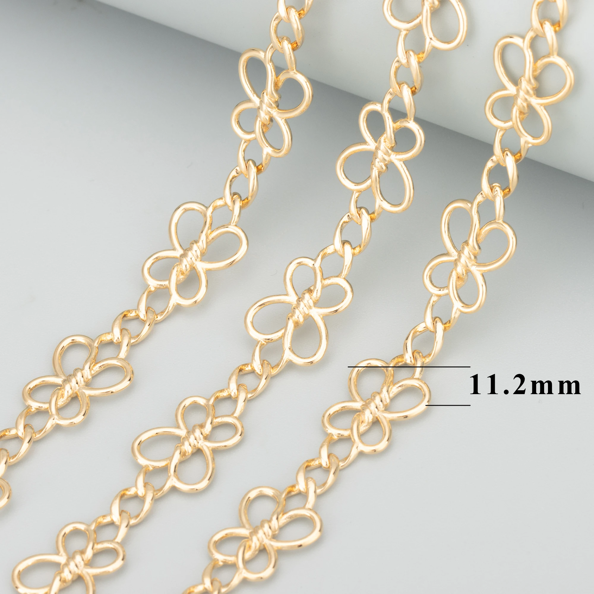 GUFEATHER C302,diy chain,nickel free,18k gold rhodium plated,copper,jewelry findings,diy bracelet necklace,jewelry making,1m/lot