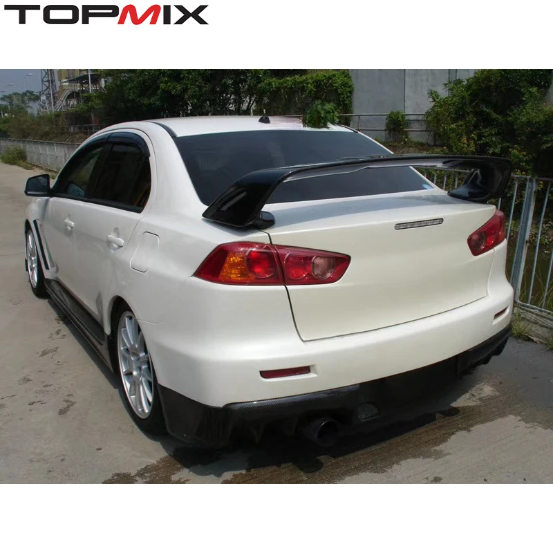 For Mitsubishi Lancer Evolution X EVO 10 CT9A OEM-Style Carbon Fiber Spoiler (OE-Spec Mounting Points) view 2