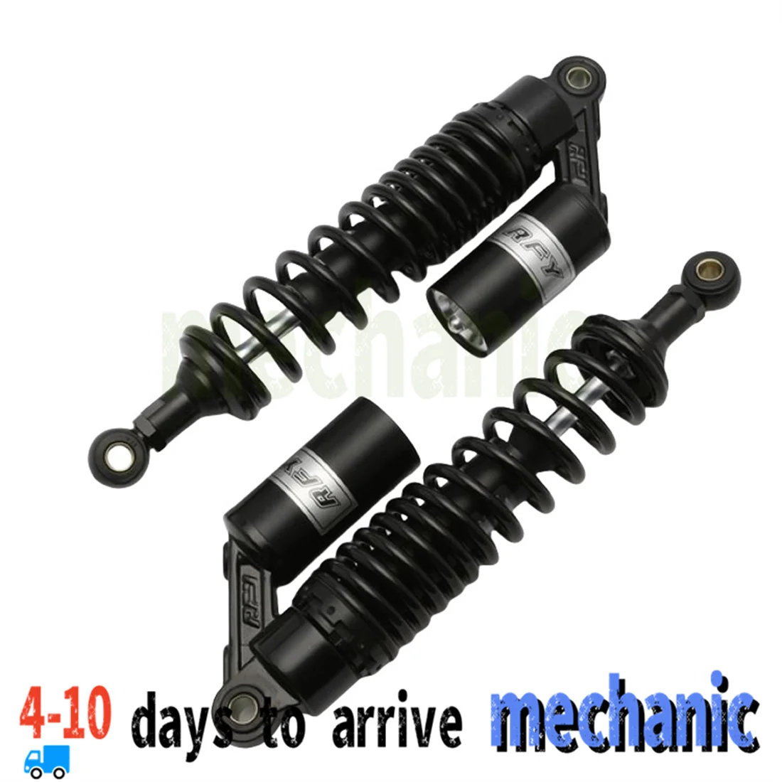 A PAIR 🔥For Cross border RFY340mm thick shock absorber suspension suitable for CX500 CB400F ATV off-road vehicle