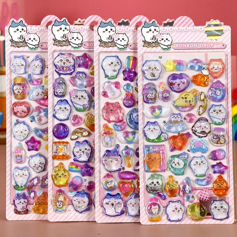 2/4 個かわいい漫画楽しい 3d ステッカーステッカー装飾水筒ノートブック家の装飾子供のホリデーギフト