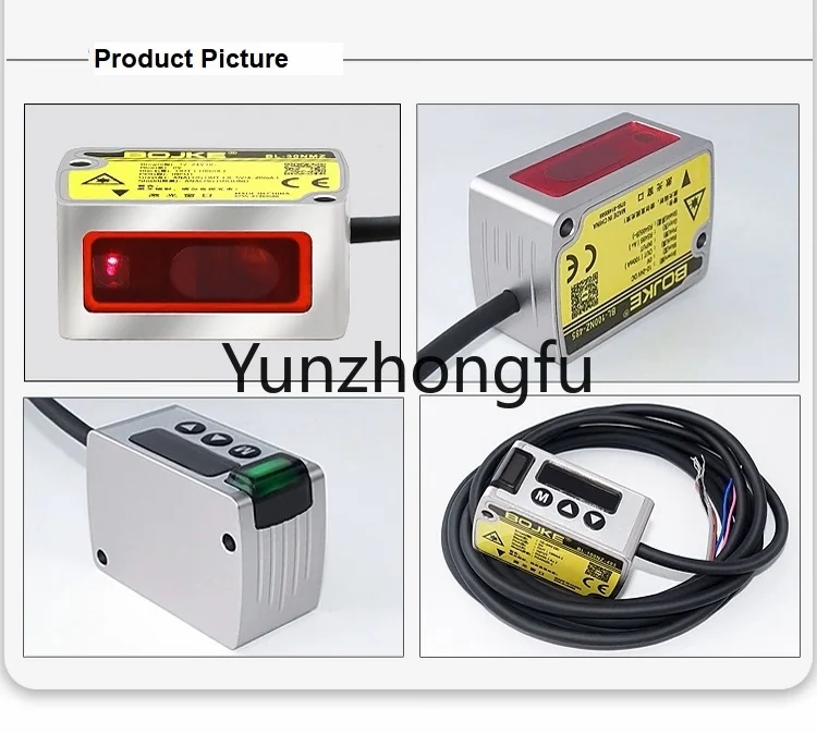 BOJKE photoelectric switch measuring distance multi-function high-speed high-accuracy genuine analog laser displacement sensor