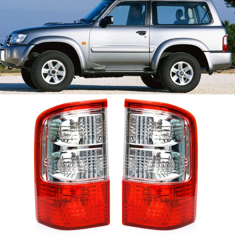 

Car Rear Tail Light For Nissan Patrol GU Y61 2001 2002 2003 2004 Back Stop Brake Lamp Shell Side Red Taillights Rear Brake Light