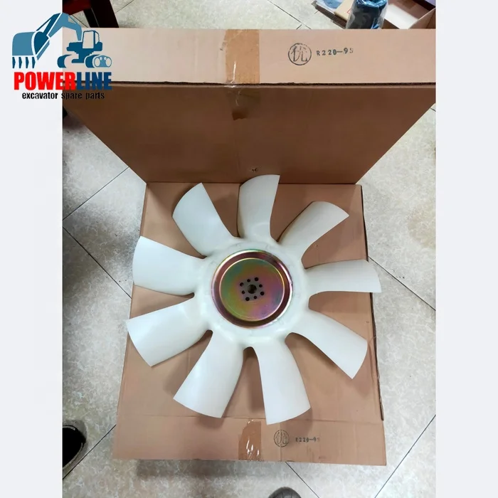 High quality excavator parts R210LC-7 fan blade 11N6-00340