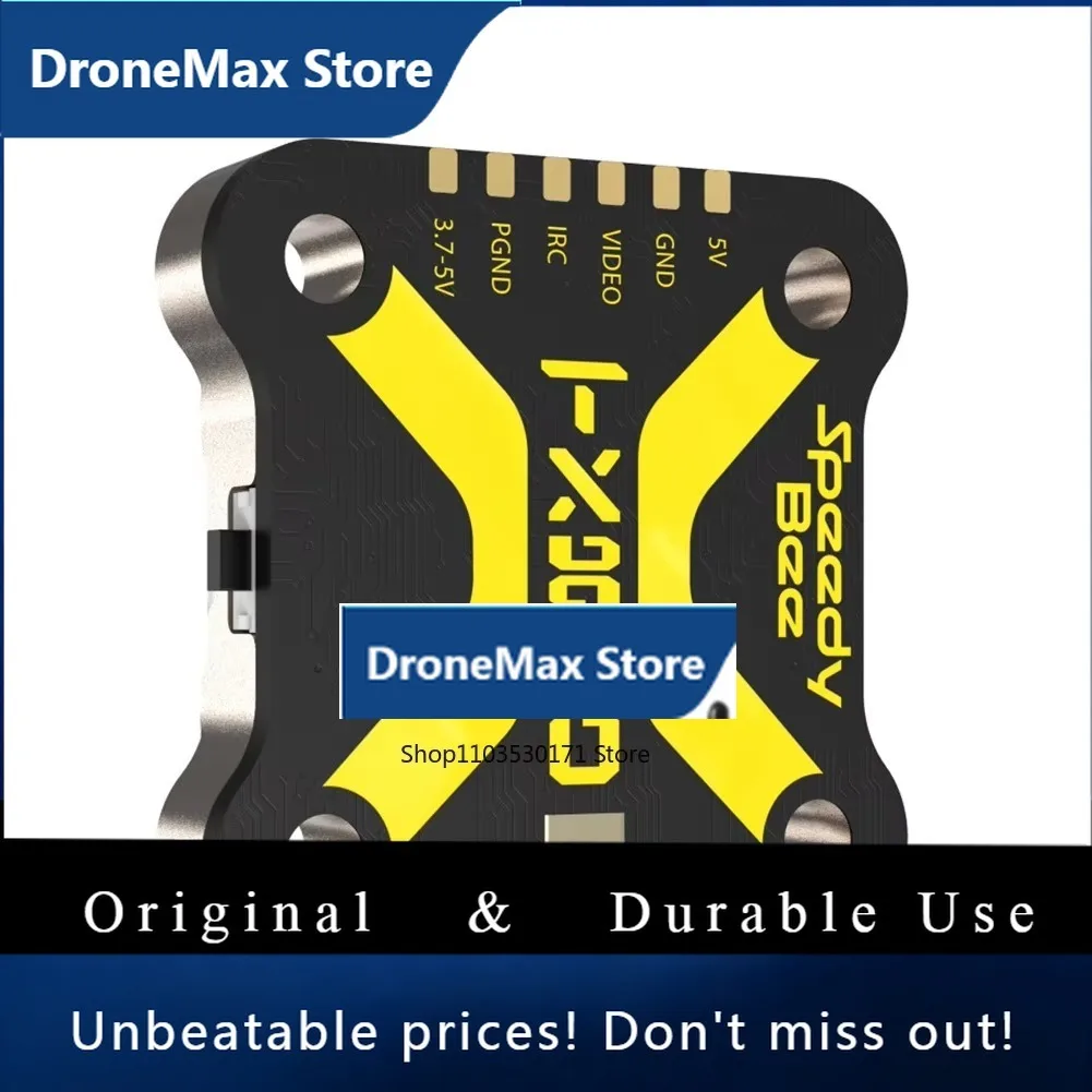 DroMaSpeedyBee TX800 VTX 5.8G 48CH PitMode 25mW/200mW/400mW/800mW Output Long Range Transmitter Tramp Support For RC FPV Racing