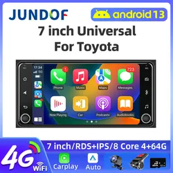 7 inch Car Radio 2 din All-in-One CarPlay Car Multimedia Player autoRadio BT HD For Toyota Universal Old Corolla Camry Prado RAV