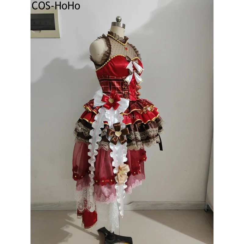 

Candy 2025COS-HoHo аниме Lovelive Aqours День святого Валентина пробуждение Riko Kanan игровой костюм великолепное платье косплей костюм Хэллоуин