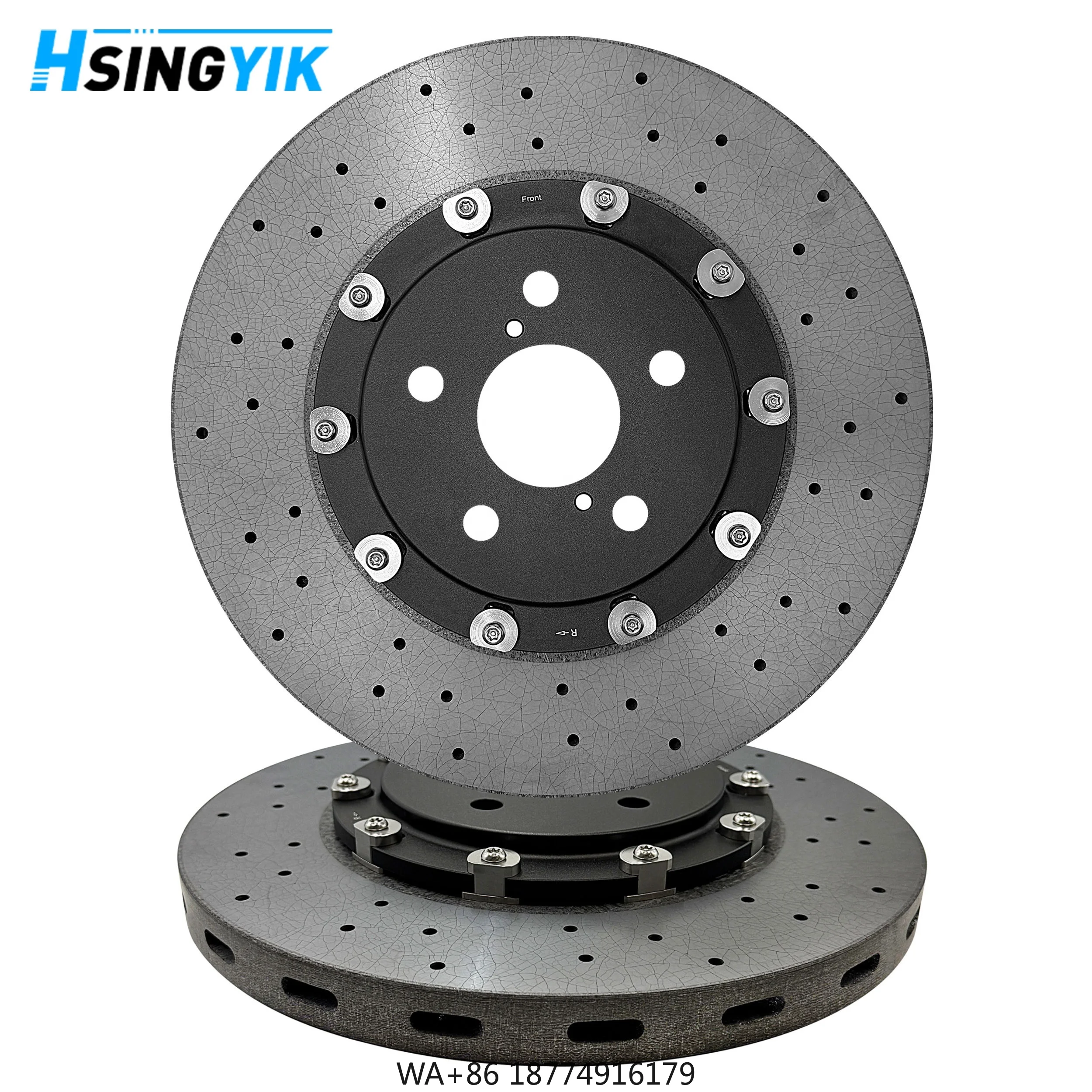 

High Carbon Alloys Modified Rear Front 43512-52180 43516-52020 356x28mm Carbon Ceramic Brake Disc for