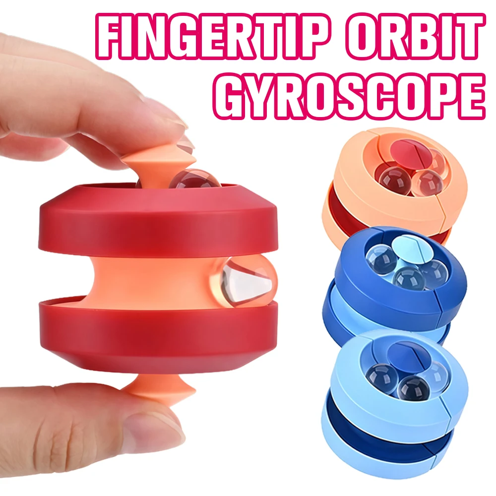 Creative Ball Track Fidget Cube – Decompression Pinball Spinner Toy, Stress Relief Puzzle for Children and Adults