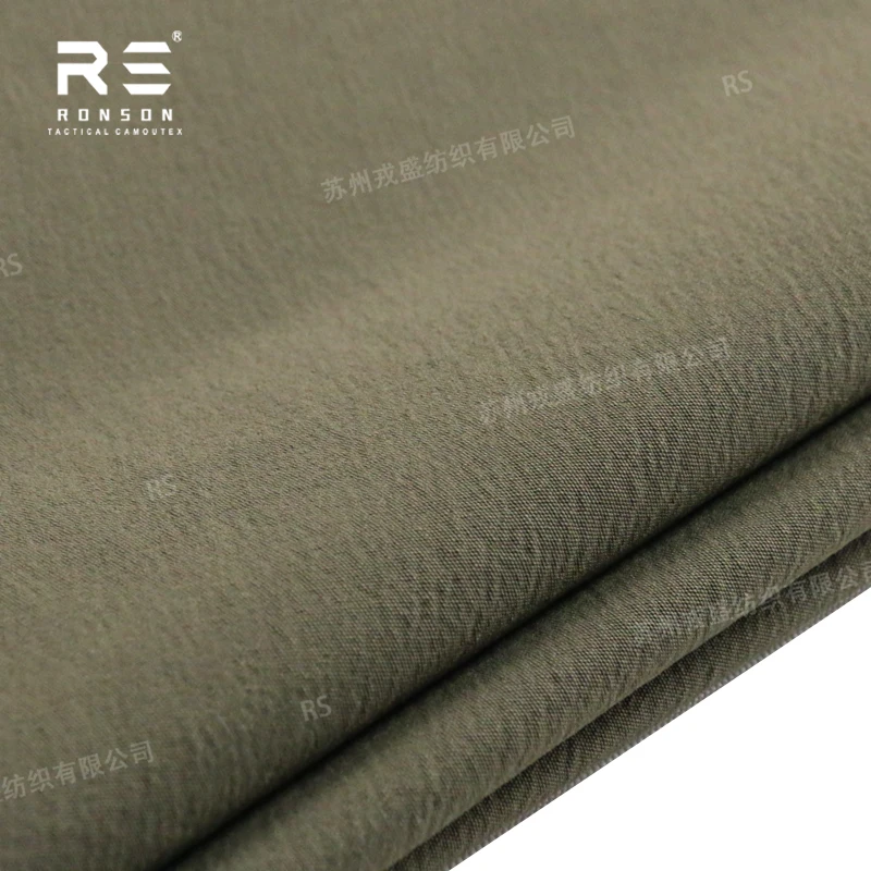 02#RG 4 way Stretch Spandura 250gsm Heavy Weight Quick Dry Waterproof Woven Nylon Spandex Durable Breathable Fabric for Pant