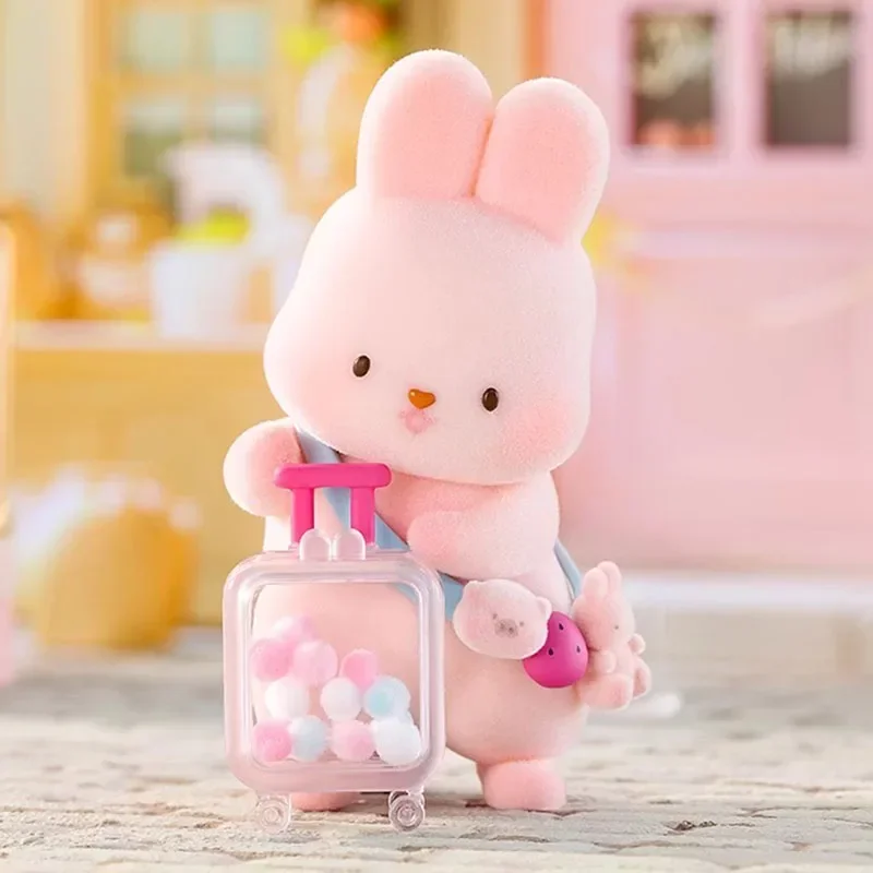 Funismus Momo Bunny Erdbeer stadt Serie Mystery Box Rate Tasche Spielzeug Puppe niedlichen Anime Figur Desktop Ornament Sammlung Geschenk süß