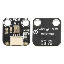 1 stks Digitale PDM MEMS Microfoon Breakout Module 1.8 V Naar 3.3 V Kleine Omnidirectionele Microfoon met JST SH Connector