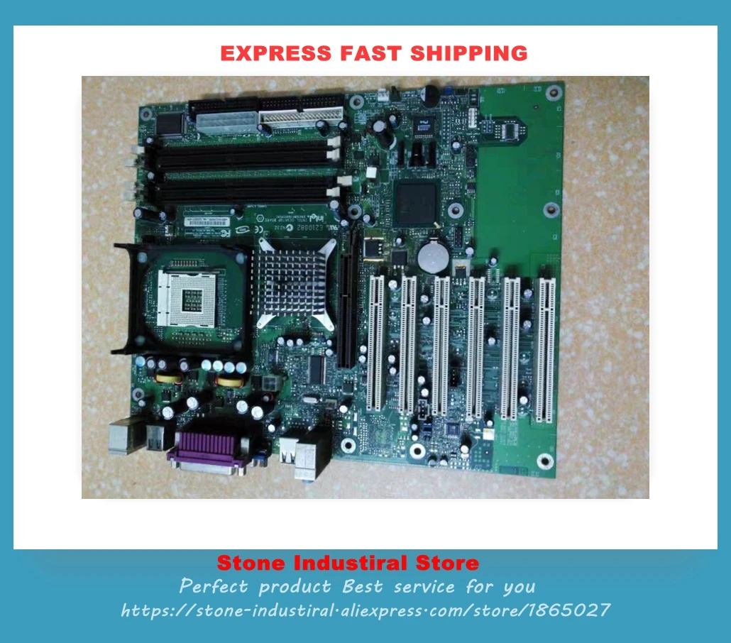 D865GBF D865PERC 865G 6*PCI 478  Tested Working D865GBF/D865PERC 90% New Only Board