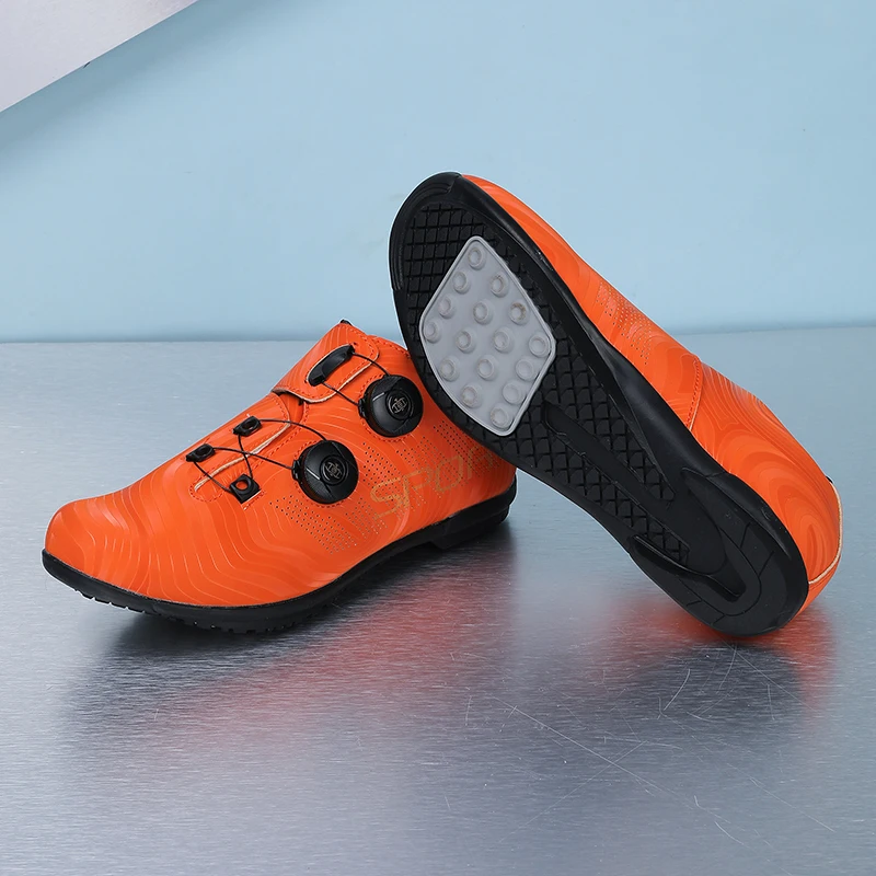 

Non-Locking Cycling Shoes Men Outdoor Riding Sports Shoes Unisex Adjustable Casual Road Flat Sneakers Comfort Anti-slip
