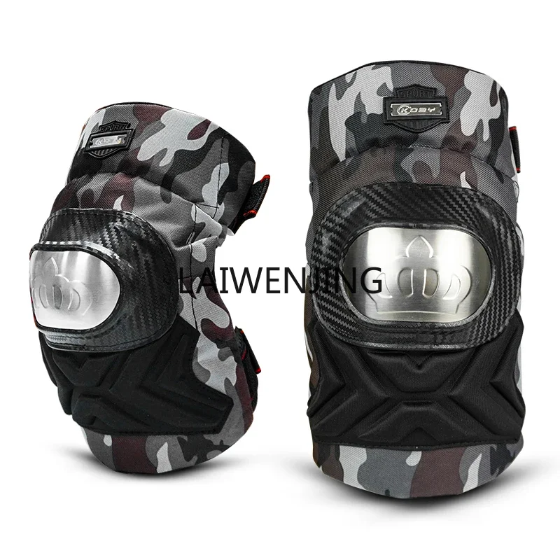 

LYN Motorcycle Riding Knee Pads Elbow Pads Off-Road Rider Equipment Leg Pads Wind and Cold Protection