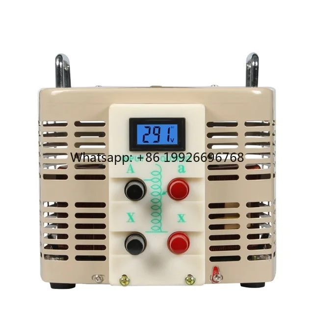 TDGC2/TSGC2 AThree Phase Variac/Variable Transformer Servo Motor Control Manual Fridge Guard AC Voltage