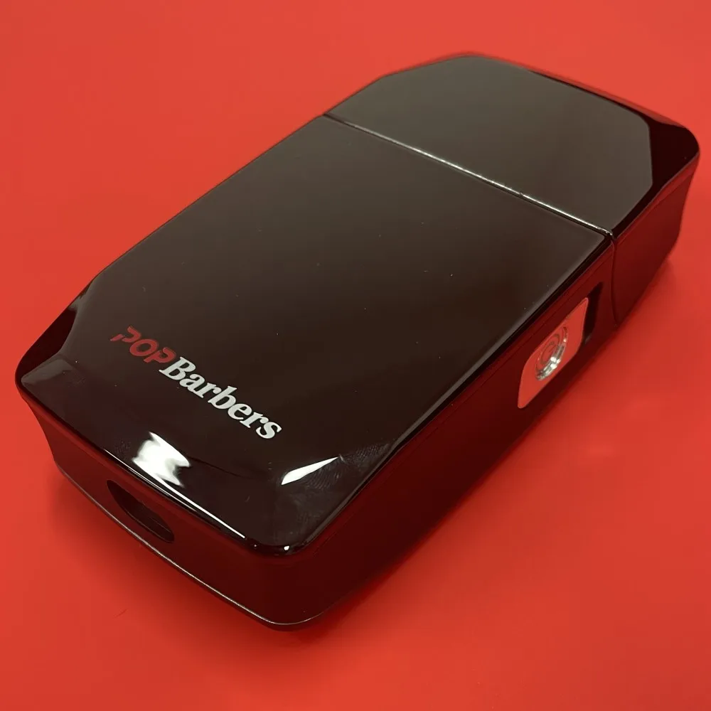 P600 Proリチウム電池とチタンシェーバー,充電式コードレスブレード,9000回転/分,男性用