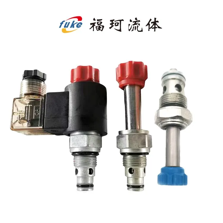 Two-position two-way solenoid valve solenoid directional valve SV08/10/12/16 with waterproof coil