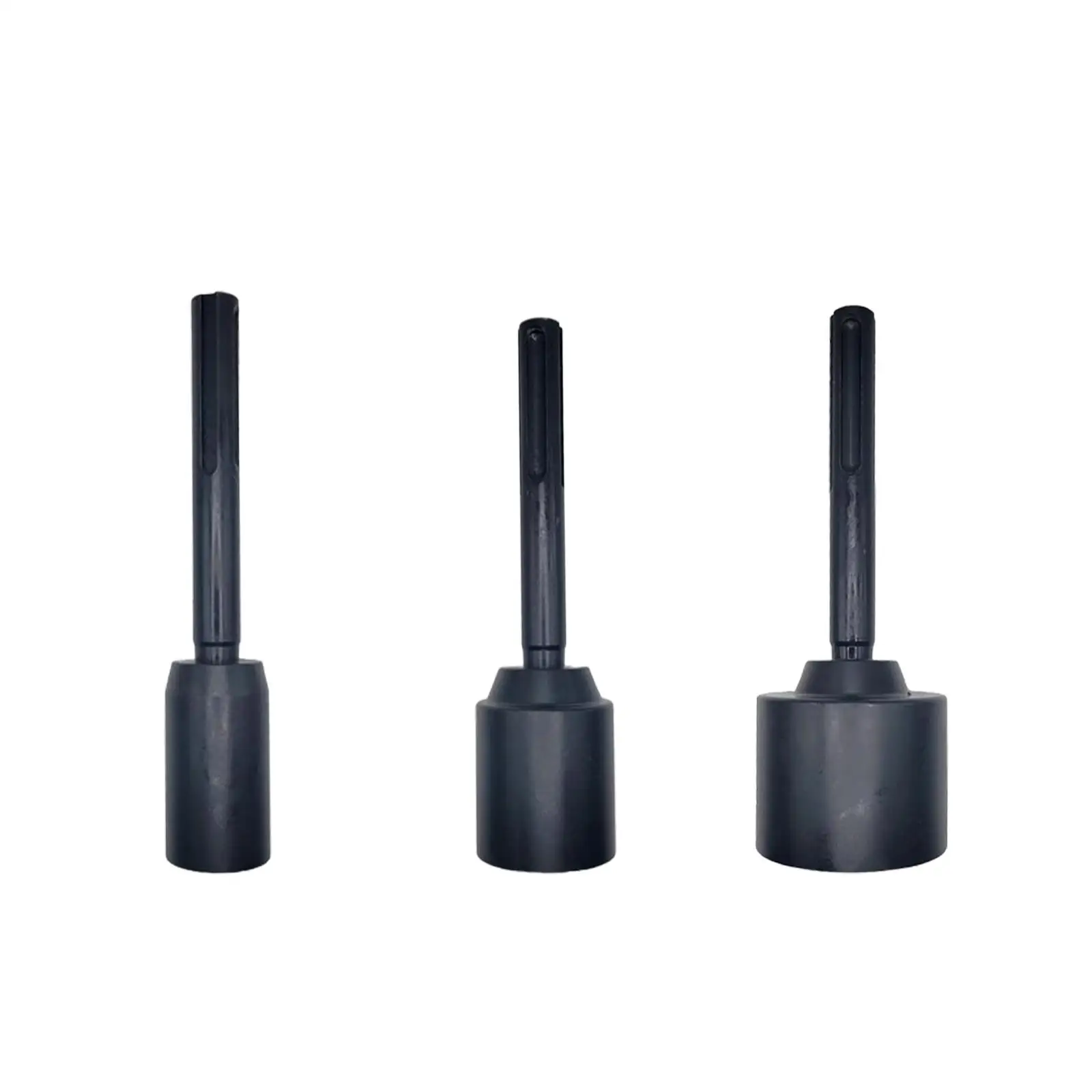 Ground Rod Driver Bit Black Forged Steel High Performance Heavy Duty Drill Grounding Rods Ground Rod Bits Drill Bit Driver