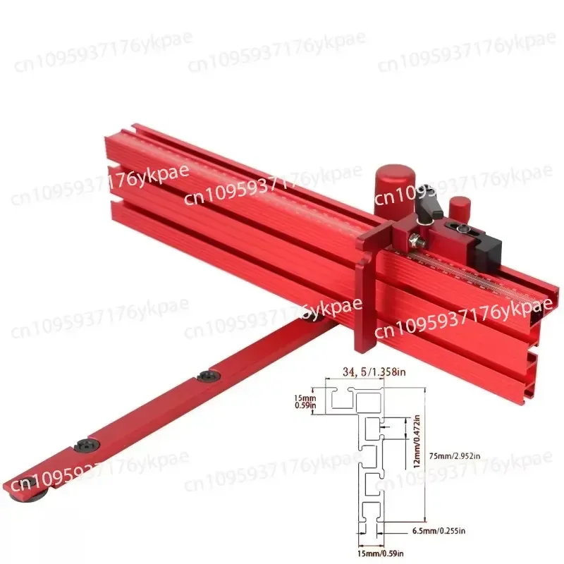 Push Handle Push Ruler Chute Woodworking Angle Table Saw F*******raving Machine Trimming DIY High-end Tool