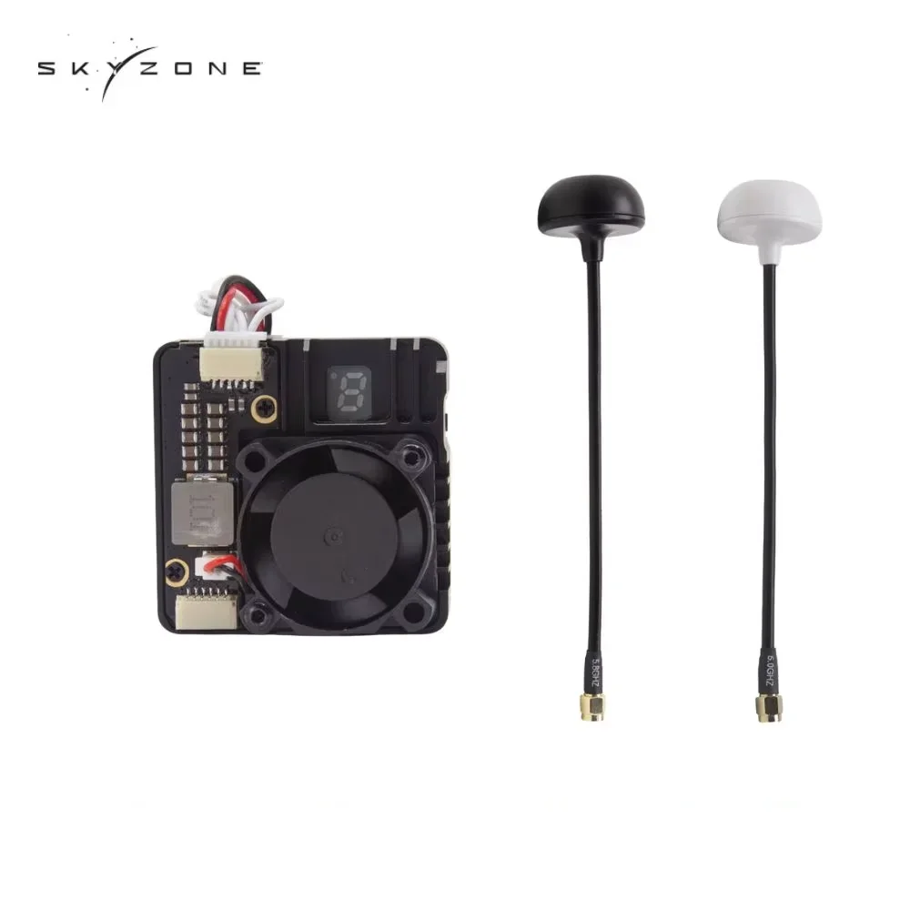 TopESsSKYZONE TX2501 5.8G 2.5W VTX - 56CH Long Range Video Transmitter With CNC Heat Sink For FPV Racing Professional Drone Part