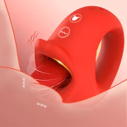 Powerful Swing Vibrator for Women Tongue Licking Oral Nipple Clitoris Stimulator Masturbator Sex Toys for Female Adults Goods