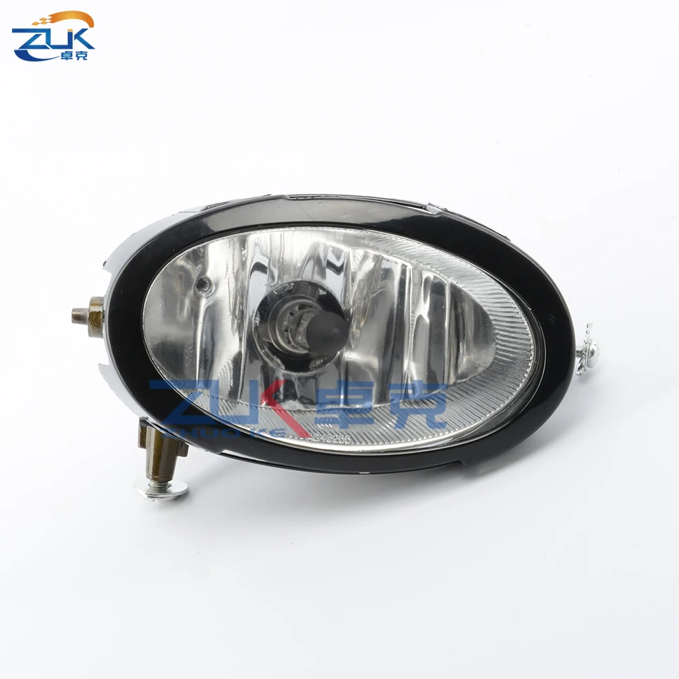 ZUK Front Bumper Fog Light With Bulb For Mazda 3 Axela M3 BK 2003-2010 1.6L Glasses Anti-Fog Lamp Foglamp Foglight