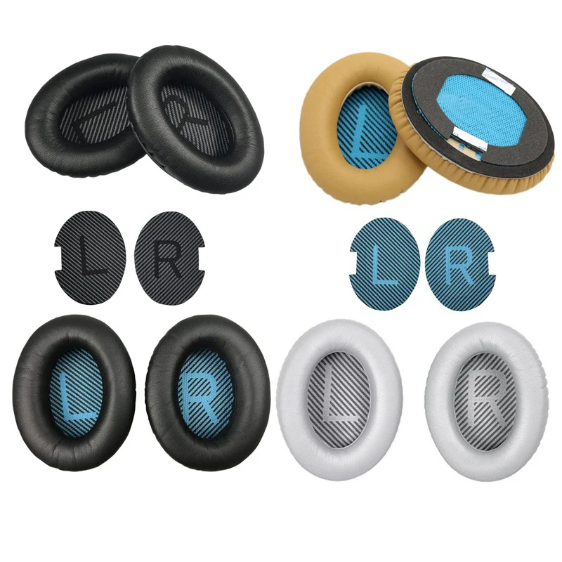 

Replacement Earpad Earpads Ear Pads Cushion For Bose QuietComfort2 QC2 QC15 QC25 AE2 AE2i AE2w SoundTrue SoundLink Headphones