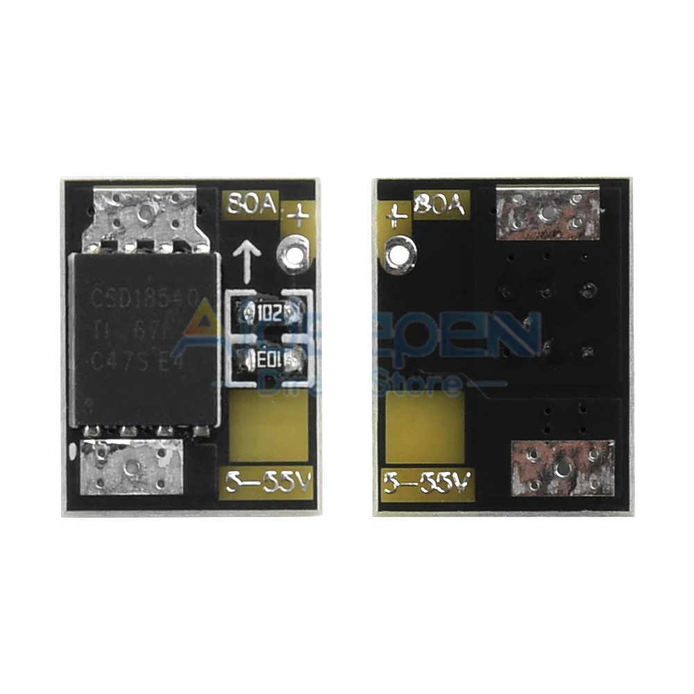 Módulo de accionamiento de interruptor de disparo MOS de alta potencia, tubo de efecto de campo, regulación PWM, tablero de control de interruptor electrónico 5-18V 40A 80A 300A