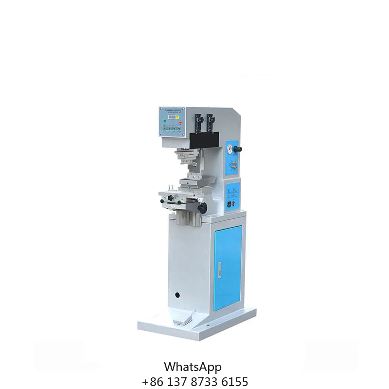 China Semi-Automatic Pad Printer Ball Tampografia Ink Cup Pad Printing Machine For Ball