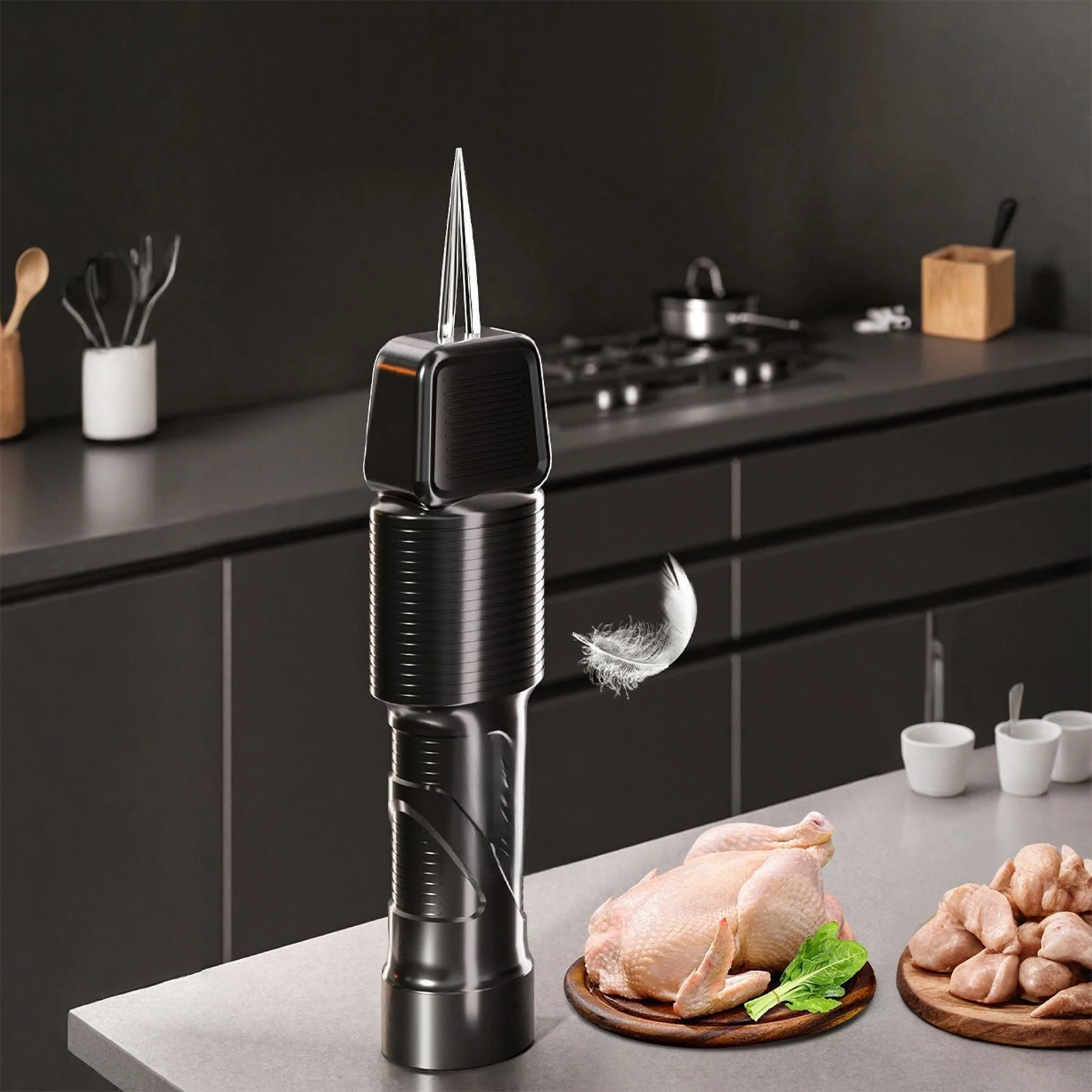 Rechargeable Handheld Chicken Plucker Waterproof Electric Quick Poultry Plucker Machine Electric Poultry Feather Plucking Device