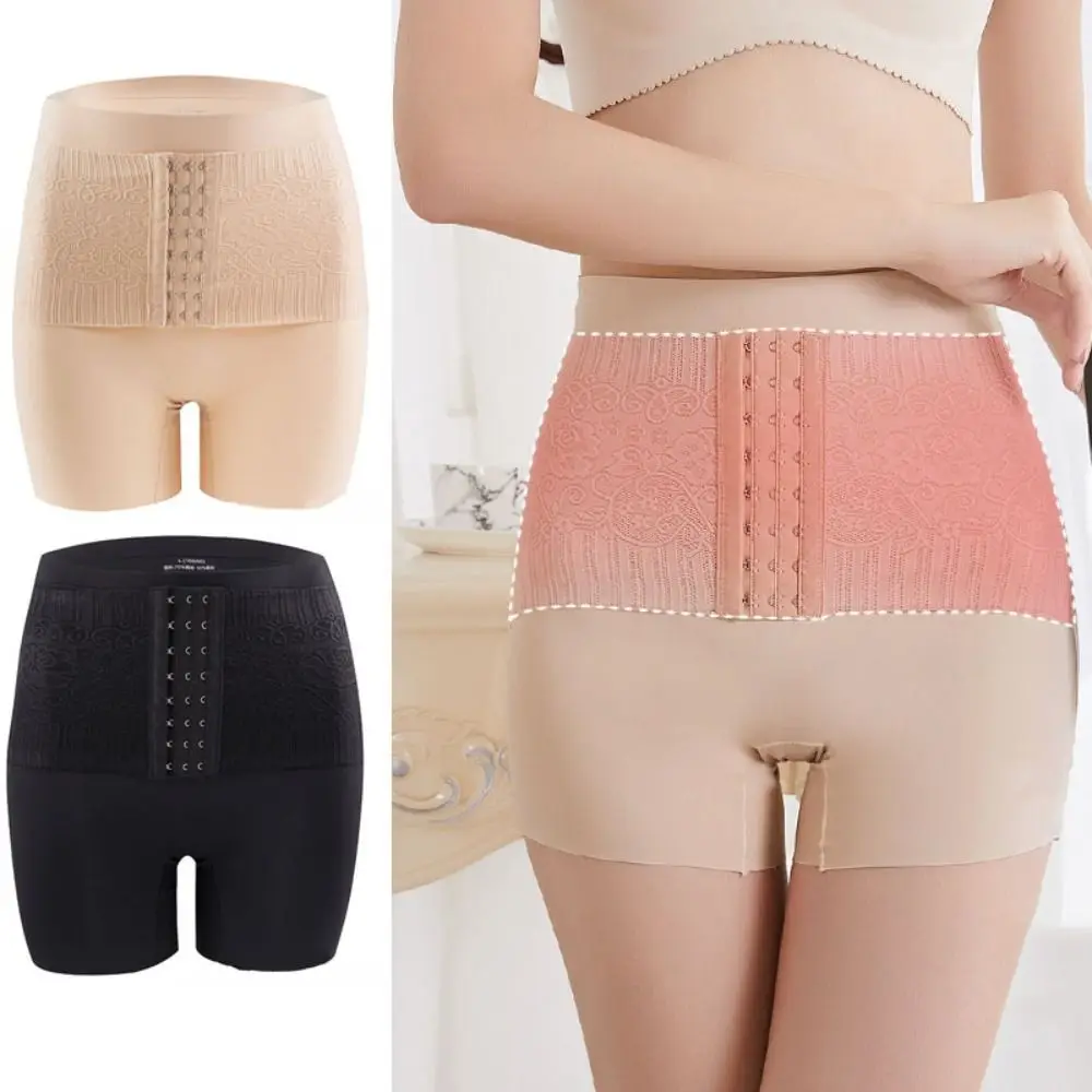 Bragas de soporte posparto para levantamiento de cadera, ropa moldeadora de Abdomen, pantalones moldeadores de cuerpo, calzoncillos con hebilla, ropa interior adelgazante transpirable