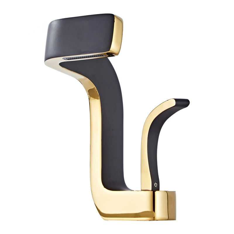 Faucet Bathroom Luxury Waterfall Taps Brass Washbasin Faucet Hot and cold Toilet Mixer Taps Creative Gold Black Chrome Torneira